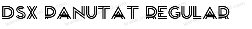 DSX-PaNuTat Regular字体转换